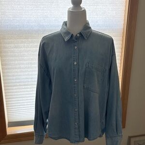 Pistola Blue Denim Blouse